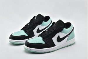 Air Jordan 1 Retro Low Emerald Blue CZ3572 104 Womens And Mens Shoes  